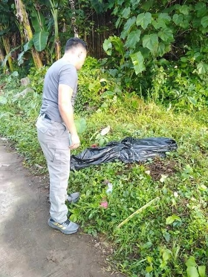 Usa ka patay nga lawas sa tawo nakit-an nga gisulod og garbage bag