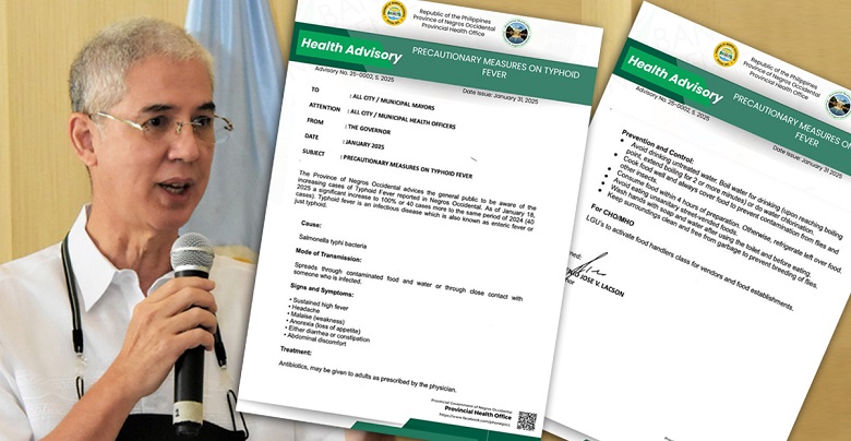 negrense warned vs typhoid fever