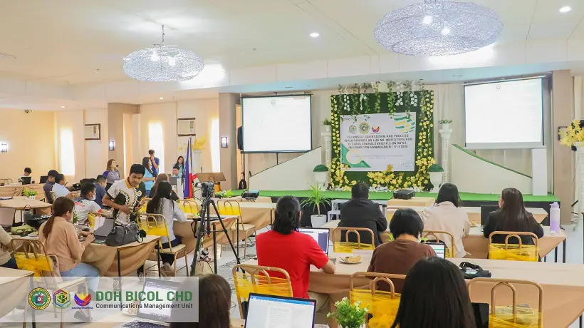 DOH Bicol holds training on health information system for UHC implementation sites